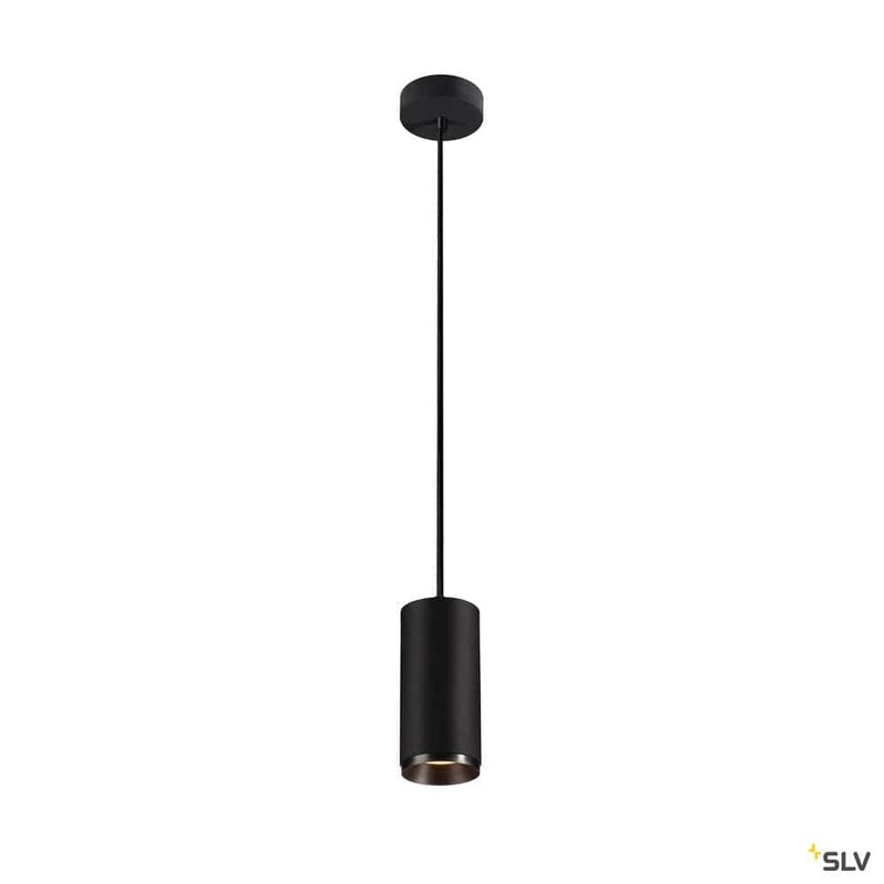 Numinos Pd Phase M, Indoor Led Recessed Ceiling Light Black/black 3000k 24