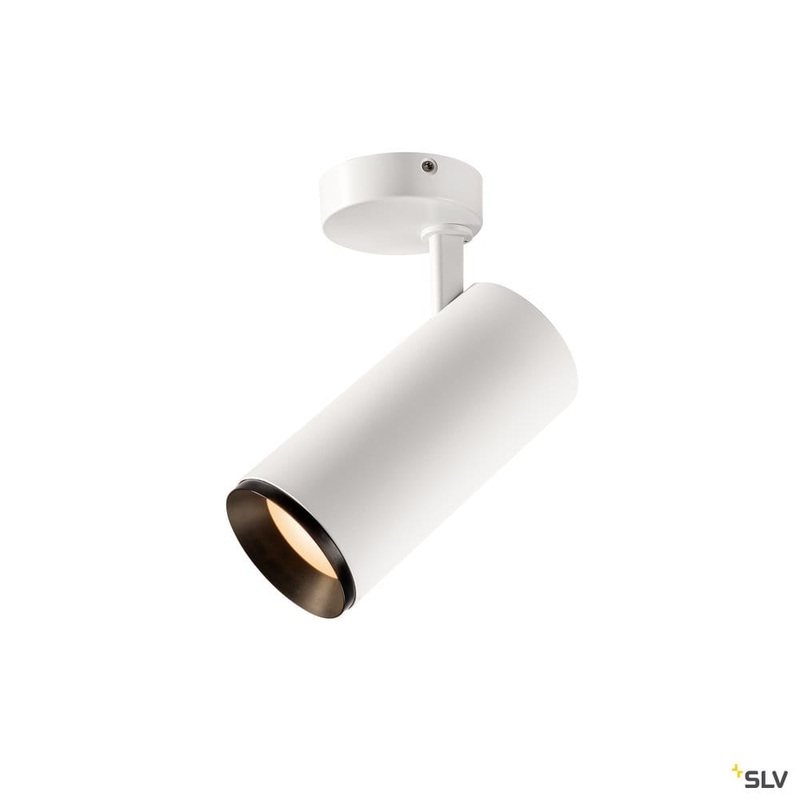 Numinos Spot Phase L, Indoor Led Recessed Ceiling Light White/black 3000k 24