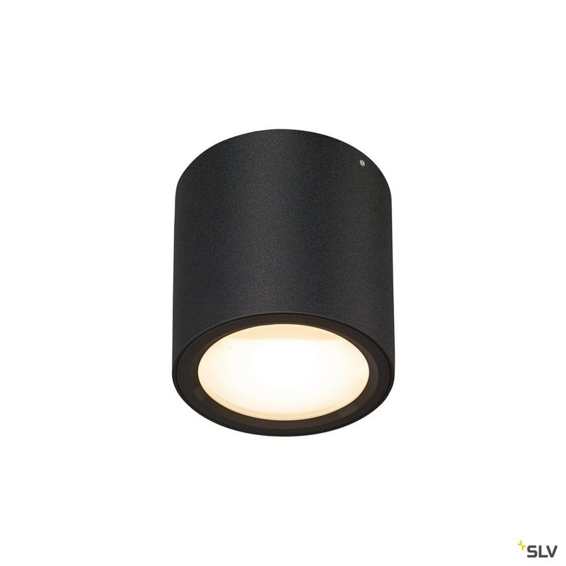Oculus Cl, Indoor Led Wall And Ceiling Mounted Light Black Dim-to-warm 2000-3000k