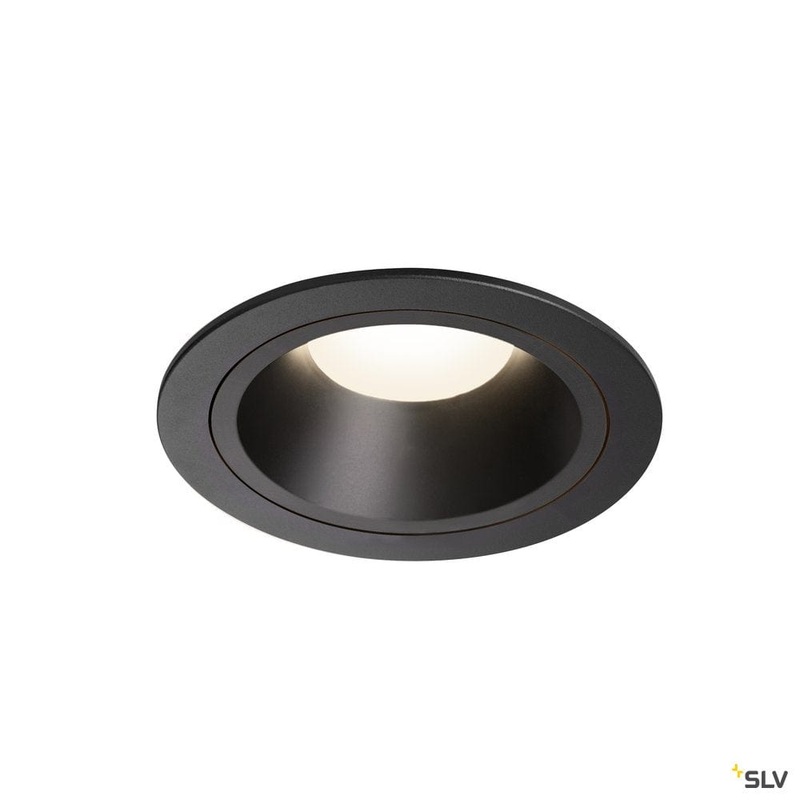 Numinos Dl L, Indoor Led Recessed Ceiling Light Black/black 4000k 40