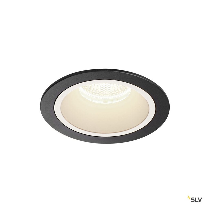 Numinos Dl L, Indoor Led Recessed Ceiling Light Black/white 4000k 20