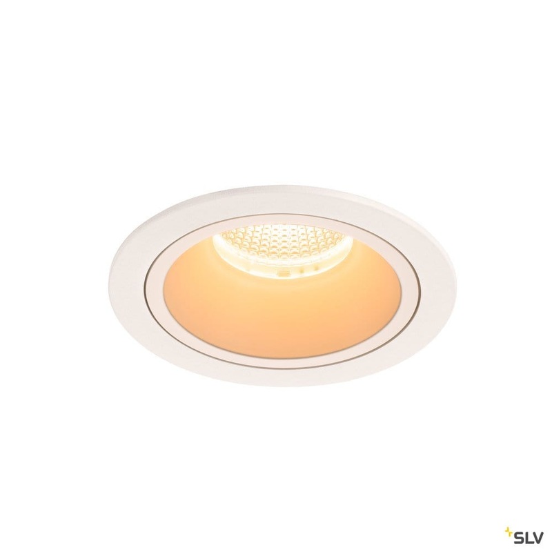 Numinos Dl L, Indoor Led Recessed Ceiling Light White/white 2700k 20