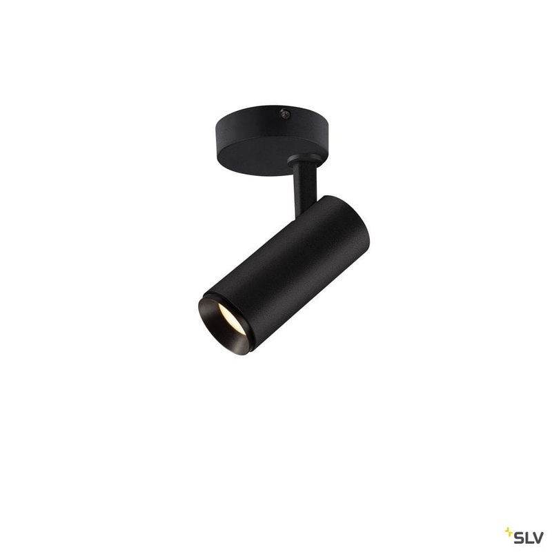 Numinos Spot Phase S, Indoor Led Recessed Ceiling Light Black/black 3000k 24