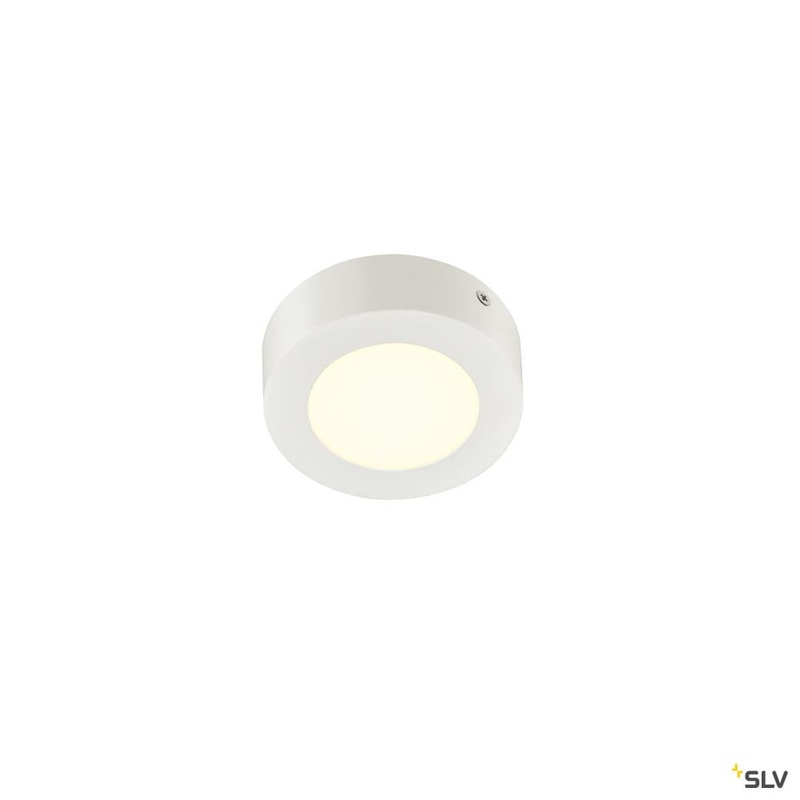Senser 12 Cw, Indoor Led Wall And Ceiling-mounted Light Round White 4000k