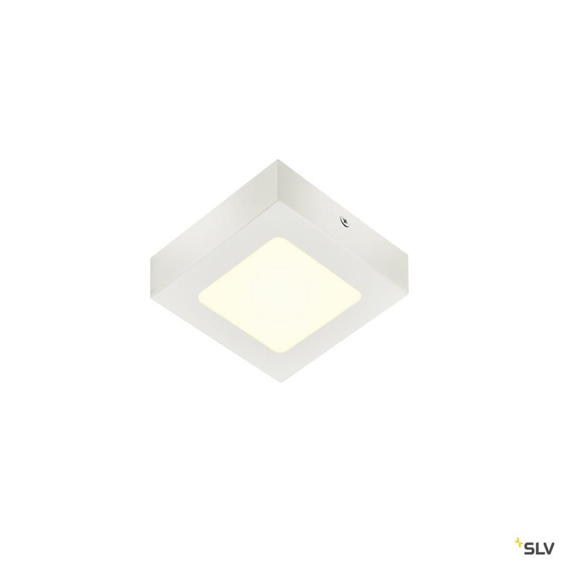 Senser 12 Cw, Indoor Led Wall And Ceiling-mounted Light Square White 4000k
