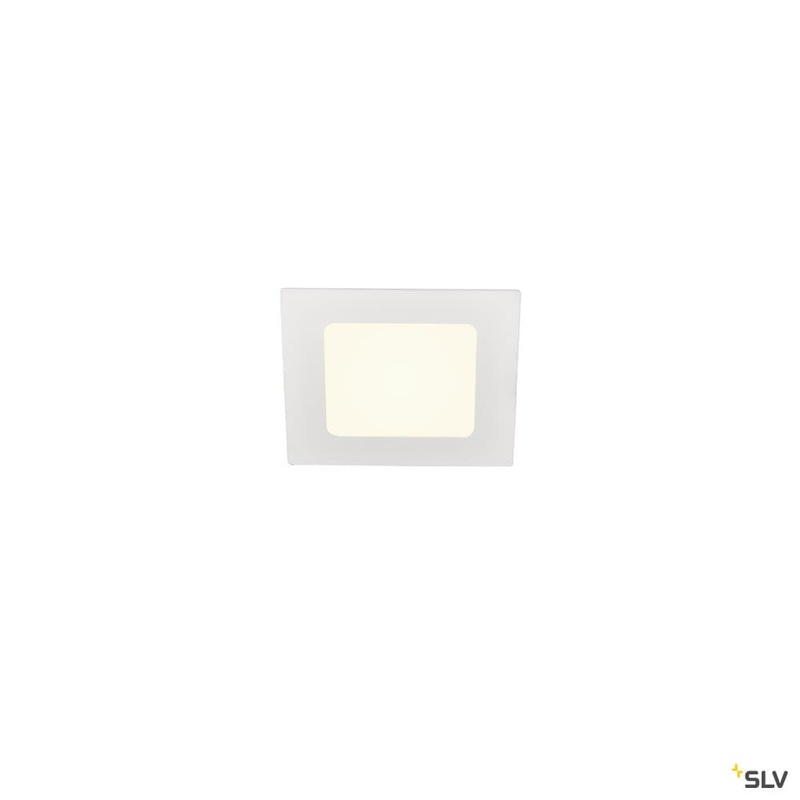 Senser 12 Dl, Indoor Led Recessed Ceiling Light Square White 4000k