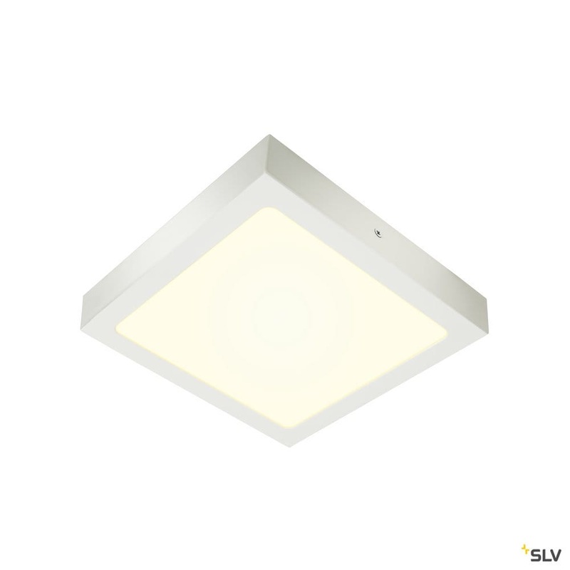 Senser 24 Cw, Indoor Led Wall And Ceiling-mounted Light Square White 4000k