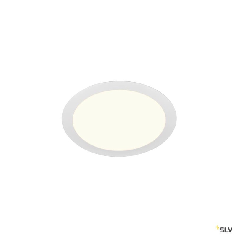Senser 24 Dl, Indoor Led Recessed Ceiling Light Round White 4000k