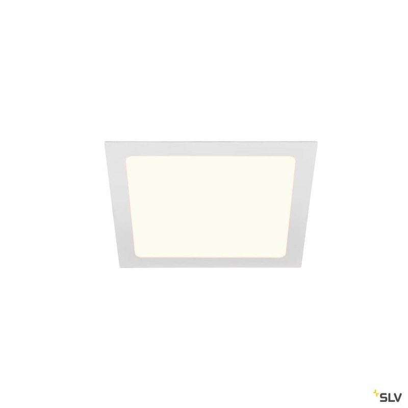 Senser 24 Dl, Indoor Led Recessed Ceiling Light Square White 4000k