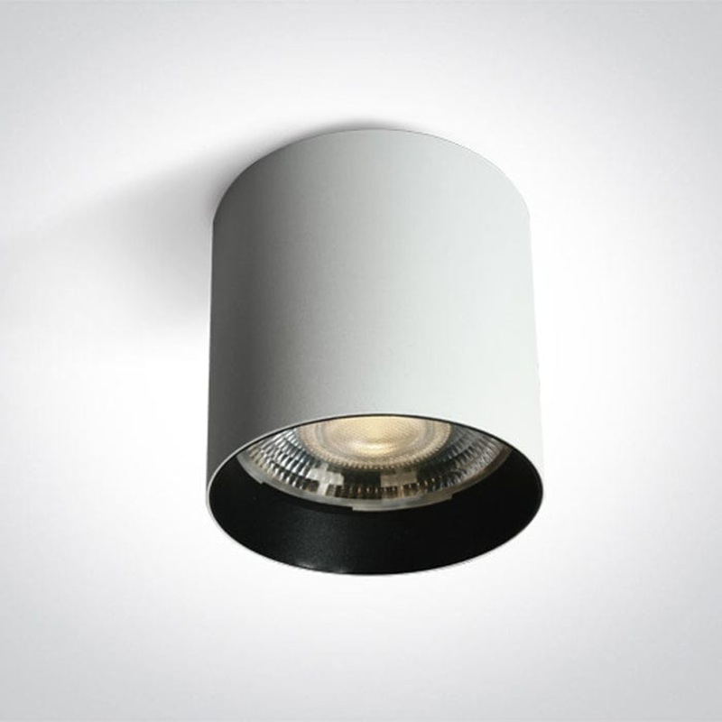 White 15W LED downlight.Complete with 350mA driver.Interchangeable reflector rings and Lens can be ordered separately  One Light SKU:12115F/W/W