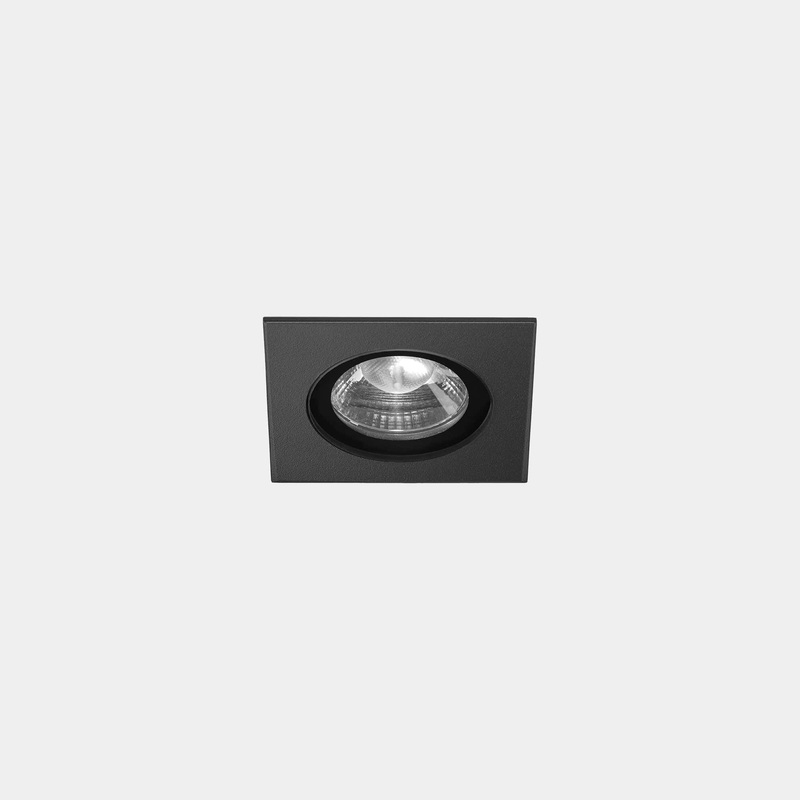 DOWNLIGHT IP66 MAX MEDIUM SQUARE LED 7.9 LED WARM-WHITE 3000K GREY 519LM