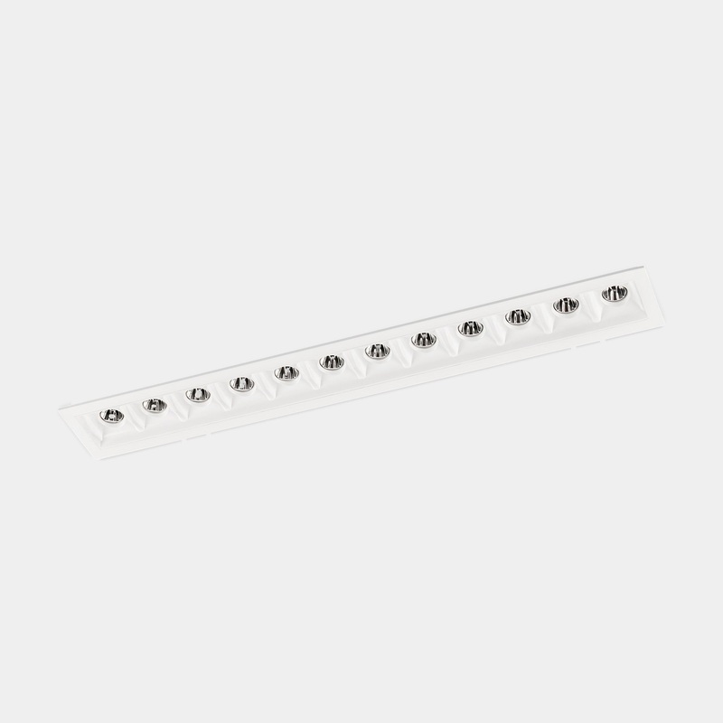 90-6685-14-14, DOWNLIGHT BENTO STANDARD 12 LEDS TRIM 24.4W LED WARM-WHITE 4000K CRI 92 15.8 , White