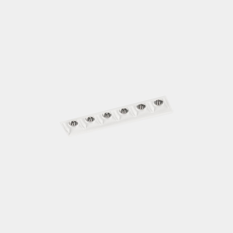 90-6171-14-14, DOWNLIGHT BENTO STANDARD 6 LEDS TRIMLESS 12.2W LED WARM-WHITE 2700K CRI 92 47.7 , White