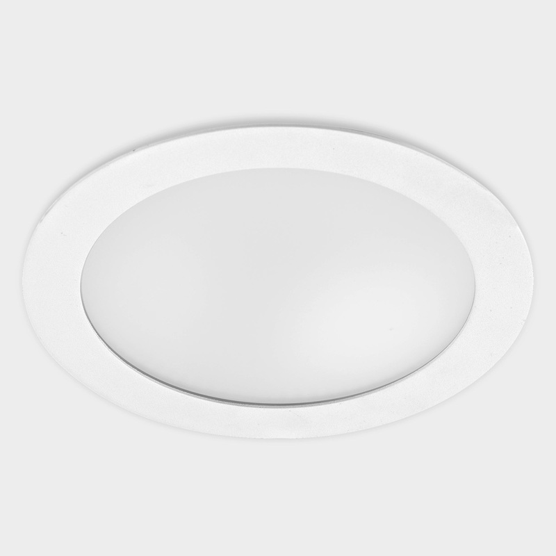 90-3929-14-M3, DOWNLIGHT VOL 254 MM 25.4W LED WARM-WHITE 3000K CRI 80 83.1  IP54 3012L, White, Opal