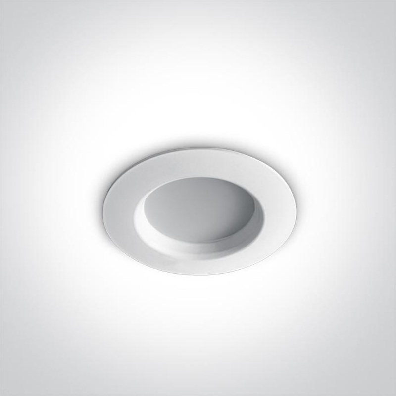 LED Downlight White Circular Cool White LED built in 220lm 3W Aluminium One Light SKU:10103T/W/C