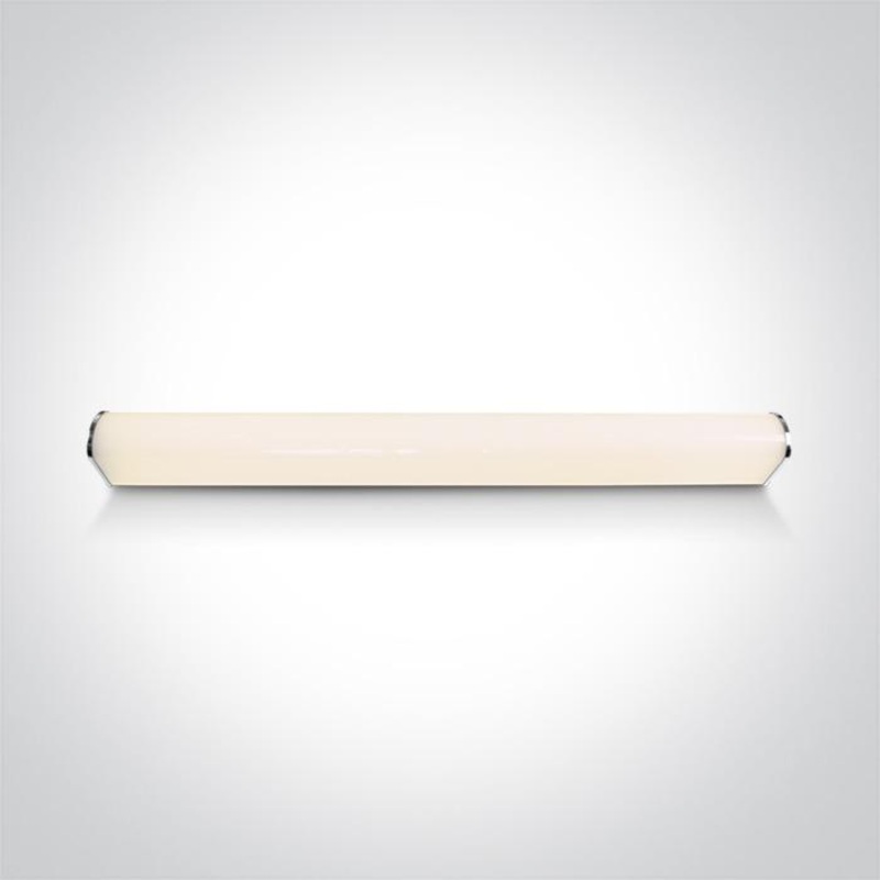 Bathroom Light Chrome Rectangular Cool White LED built in 1700lm 20W Aluminium One Light SKU:38120C/C