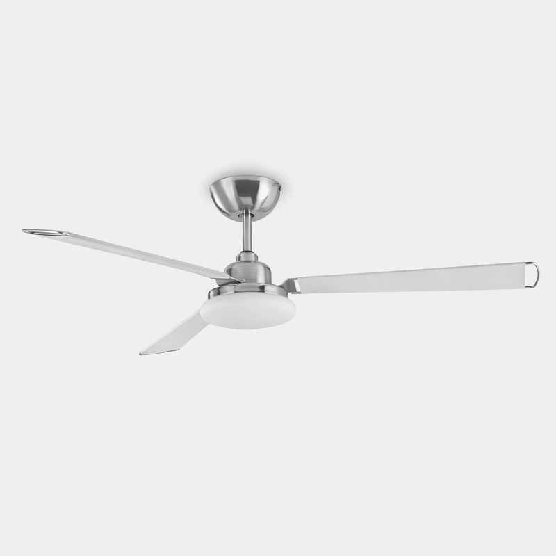 FAN CALIMA LED TW 3000-5700K LIGHT FOR LIFE SATIN NICKEL WHITE SKU: 30-8407-81-14
