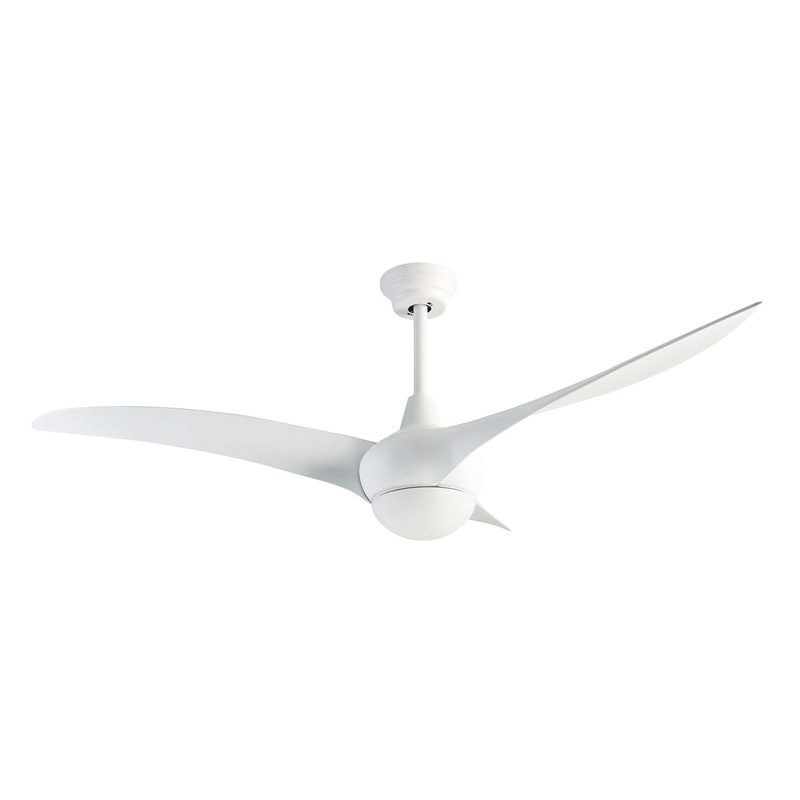 Fan Ip20 Helix Led 6w Led Warm-white 3000k White White 274lm SKU: VE-0002-BLA