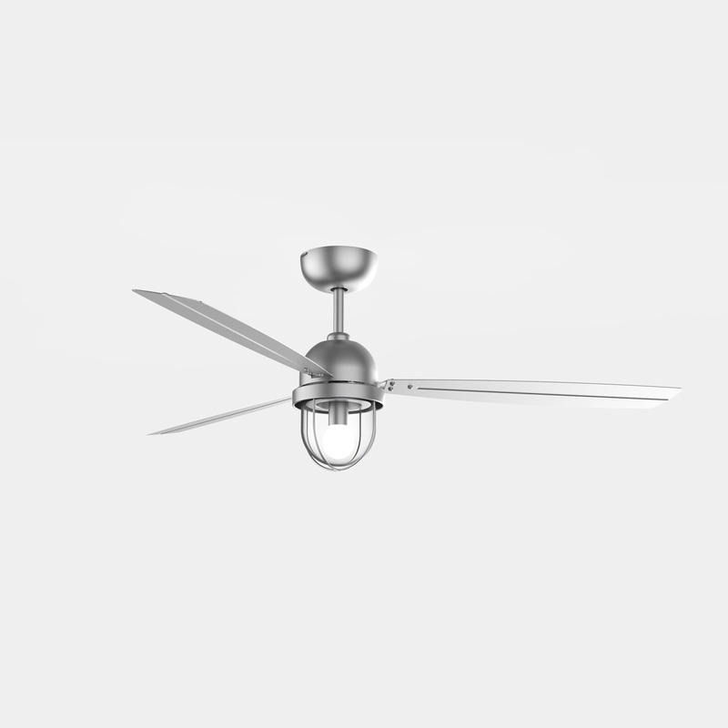 FAN IP20 MARINER E27 SATIN NICKEL SATIN NICKEL SKU: 30-8550-81-37