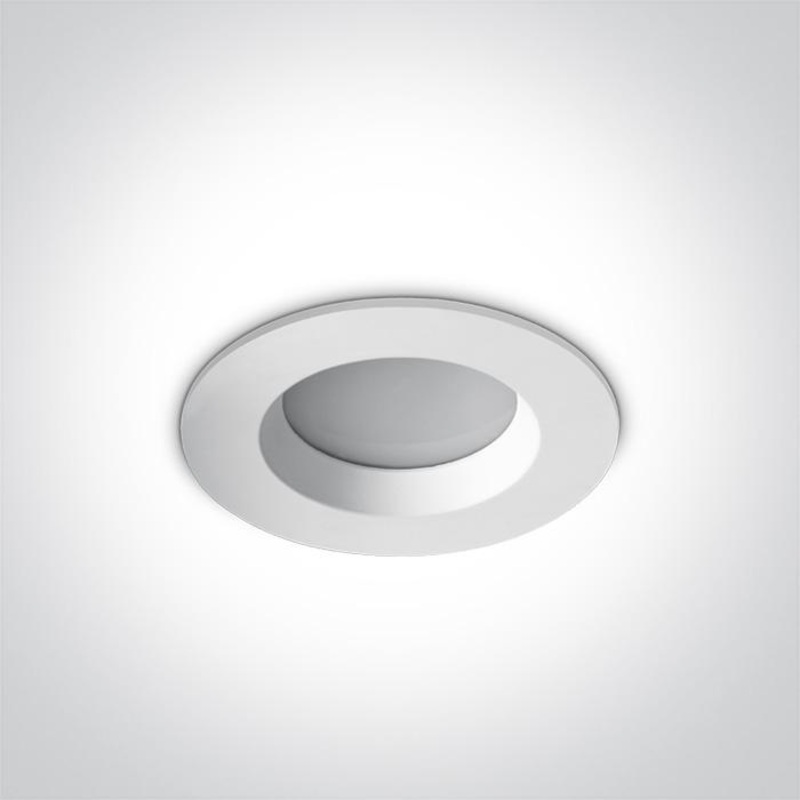 LED Downlight White Circular Cool White LED Outdoor LED built in 540lm 7W Die Cast One Light SKU:10107B/W/C